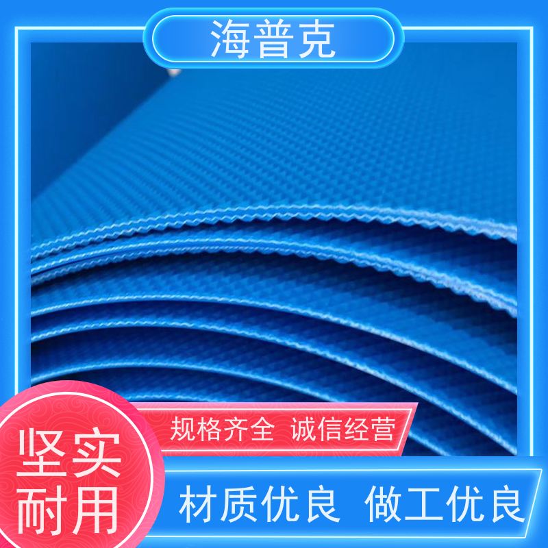海普克 耐油输送带 薄款耐磨低噪音 小型食品粮食 饼干糖果生产线