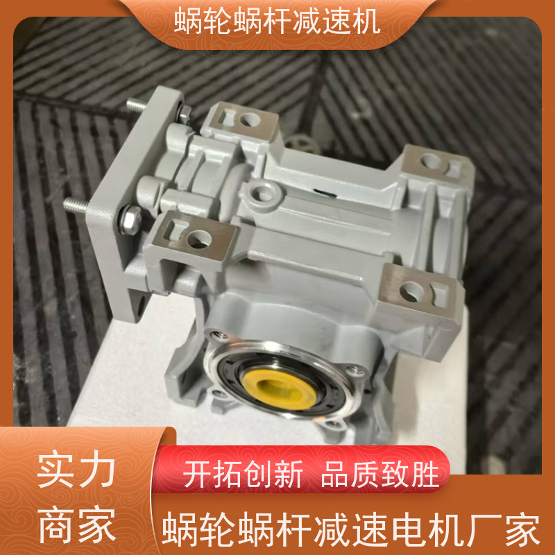 精密蜗轮减速机 NMRV030 制动刹车电机 输送线 艾思捷
