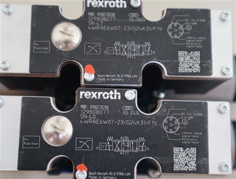 4WRAE6W07-2X/G24K31/F1V R900778280 力士乐REXROTH比例阀