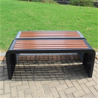 长沙户外公园塑木条长椅,商场休息椅子,商场休息椅子