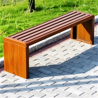 临沂户外公园塑木条长椅,商场休息椅子,商场休息椅子