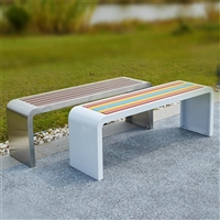 鄂州户外公园塑木条长椅,铁艺带雕花园林椅子,铁艺带雕花园林椅子