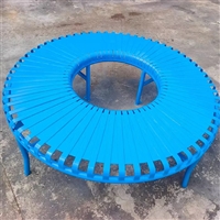 娄底户外公园塑木条长椅,园林石凳子防腐木板凳,园林石凳子防腐木板凳