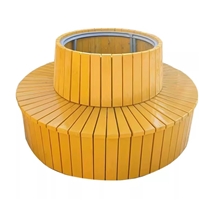 永州户外公园塑木条长椅,户外小区不锈钢凳子,户外小区不锈钢凳子