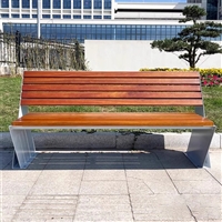 郴州户外公园塑木条长椅,商场休息椅子,商场休息椅子