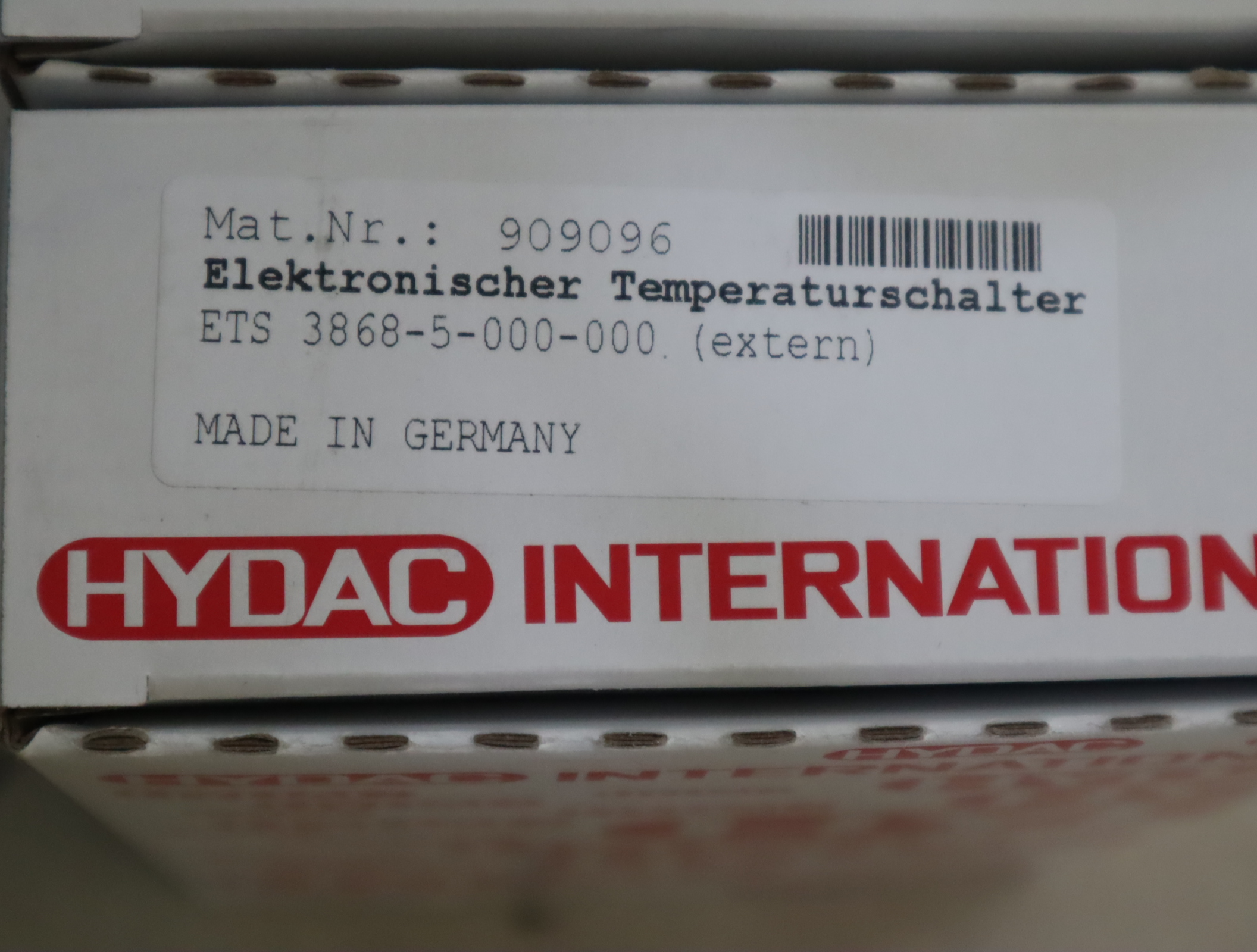 909096 ETS 3868-5-000-000 extern 贺德克HYDAC压力温度传感器