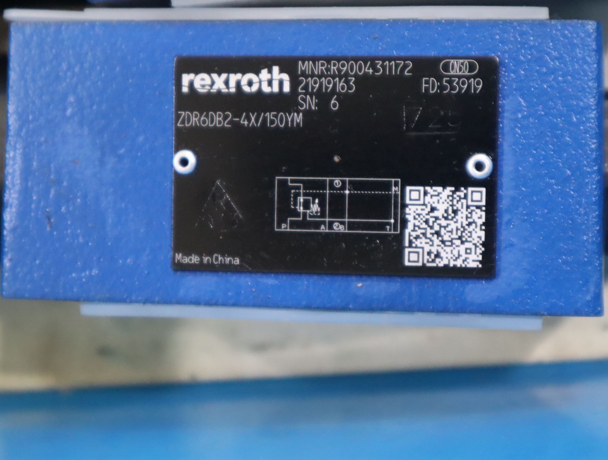ZDR6DB2-4X/150YM R900431172 ZDR6DB2-42/150YM 力士乐REXROTH 阀