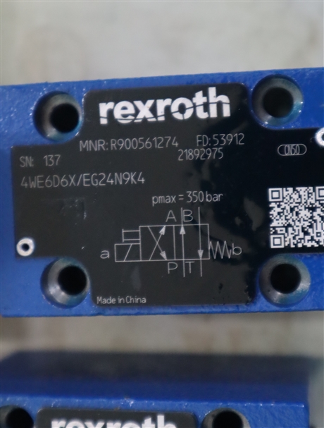4WE6D6X/EG24N9K4 R900561274 德国力士乐REXROTH电磁阀