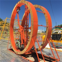 户外双人旋转自行车 景区农庄360度旋转自行车