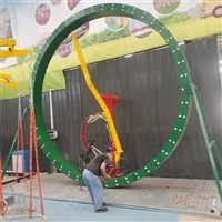 景区农庄360度旋转自行车 户外双人旋转自行车