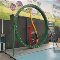 户外广场360度旋转双人自行车 夜市摆摊旋转自行车