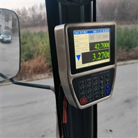 装载机电子秤工作原理 高精度 触摸屏称重仪表