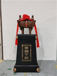 开业礼品 乔迁贺礼  合作双赢握手落地摆件