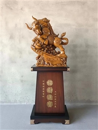 树脂鼎摆件 办公室开业送礼礼品  落地大摆件