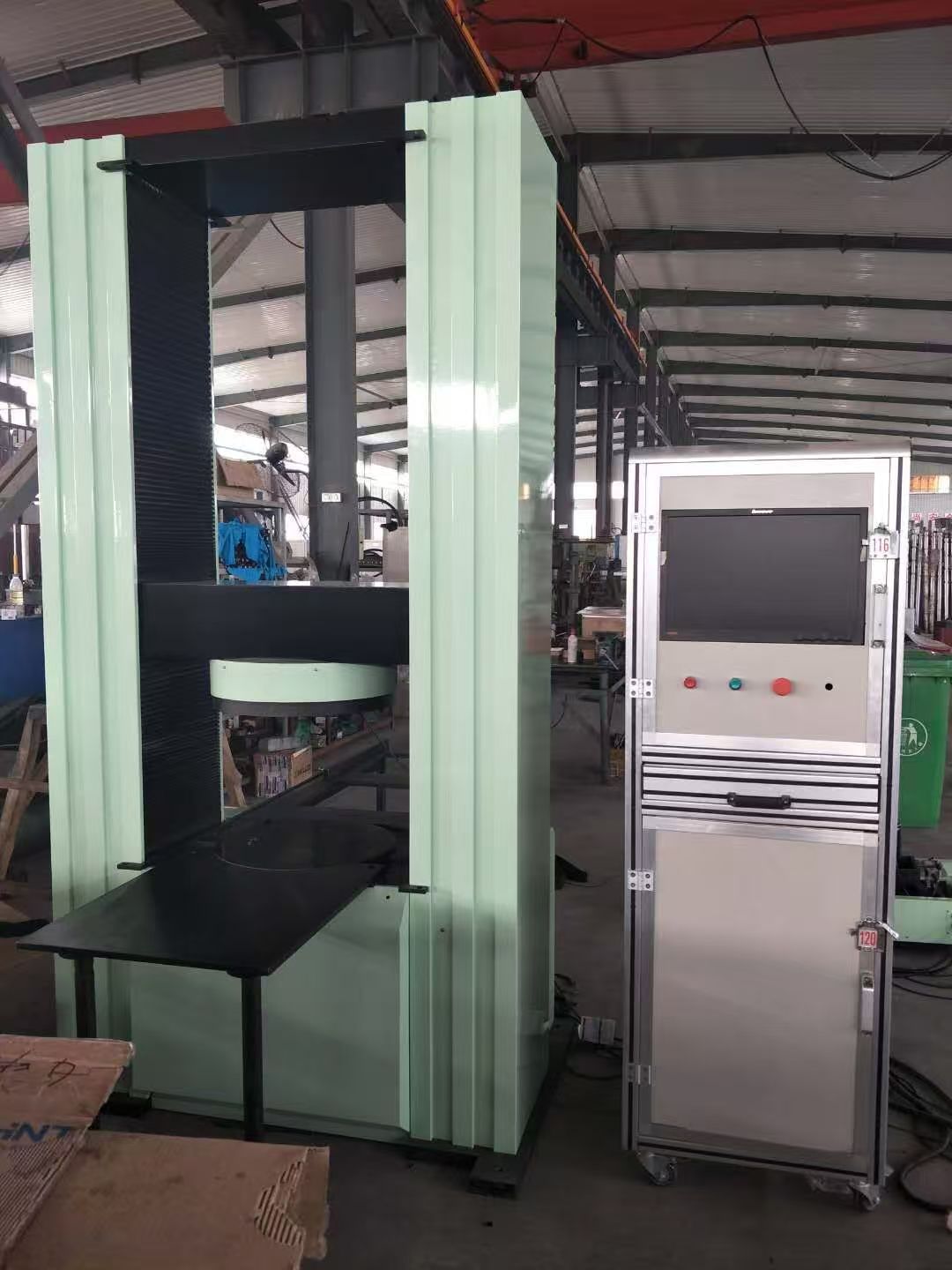 微机控制弹簧横向刚度试验台 橡胶节点试验台减震器试验台以旧换新