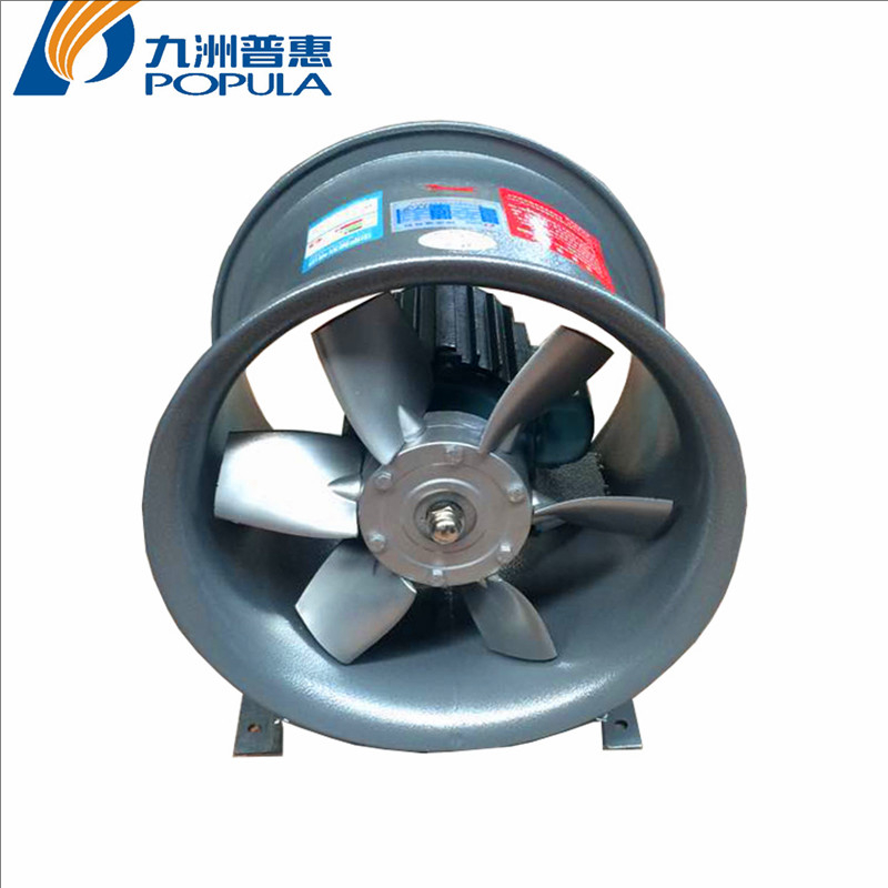 九洲普惠 T30A式轴流通风机圆桶风机 强度高噪声小高效率