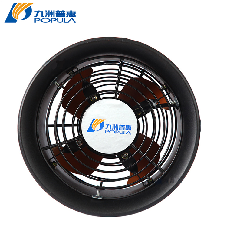 九洲风机FAC圆筒轴流风机换气扇 厨房家用通风换气排风机