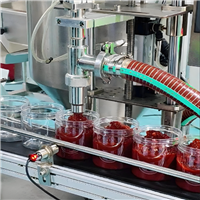 中意隆 辣椒清洗机 酱料原料预处理机 辣椒酱伺服灌装生产线