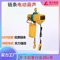 电动葫芦 单链 高强度合金钢 工地厂房  起重吊装设备 辰力厂家