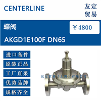 欧洲进口 CENTERLINE AKGD1E100F DN65 蝶阀