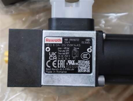 HED8OA-2X/350K14AS R901102722 力士乐REXROTH压力开关