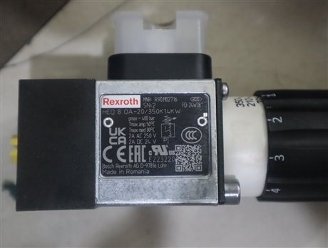 HED8OA-2X/350K14KW R901102716 力士乐REXROTH压力开关压力继电器