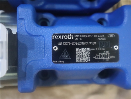 4WE10D73-5X/EG24N9K4/A12M R901341857 德国力士乐REXROTH电磁阀
