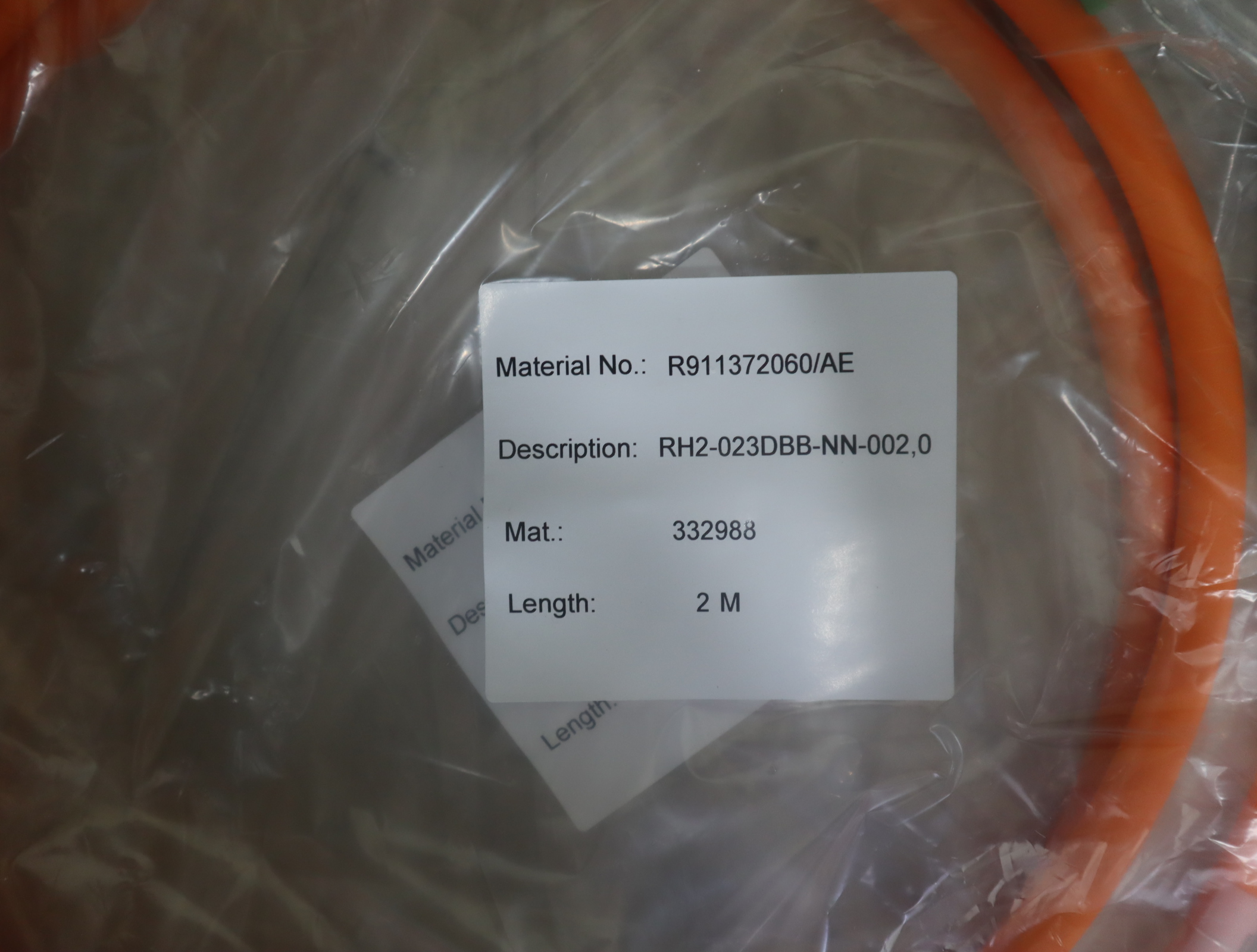 R911372060/AE RH2-023DBB-NN-002.0 332088 力士乐REXROTH电缆