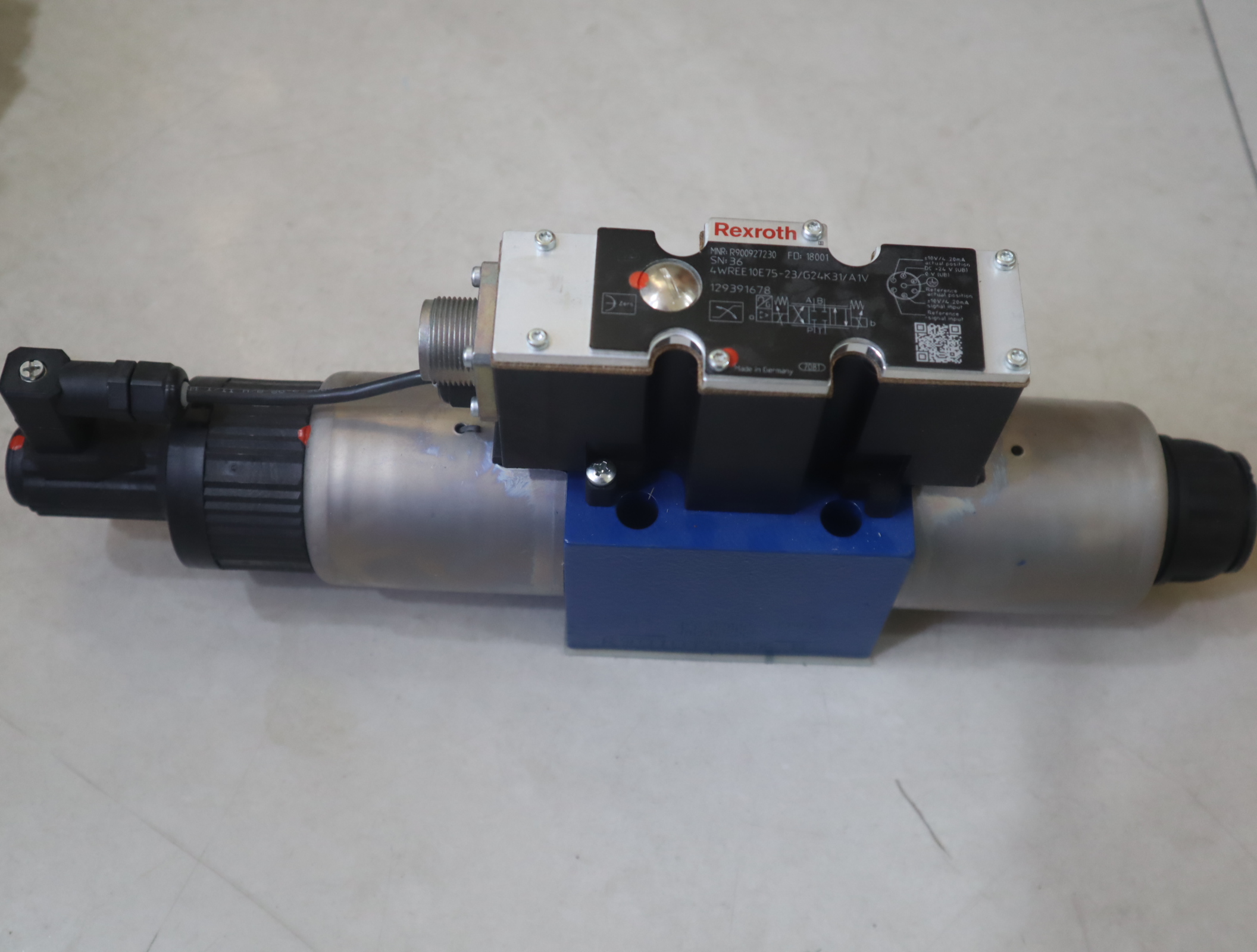 4WREE10E75-2X/G24K31/A1V R900927230 力士乐REXROTH比例阀