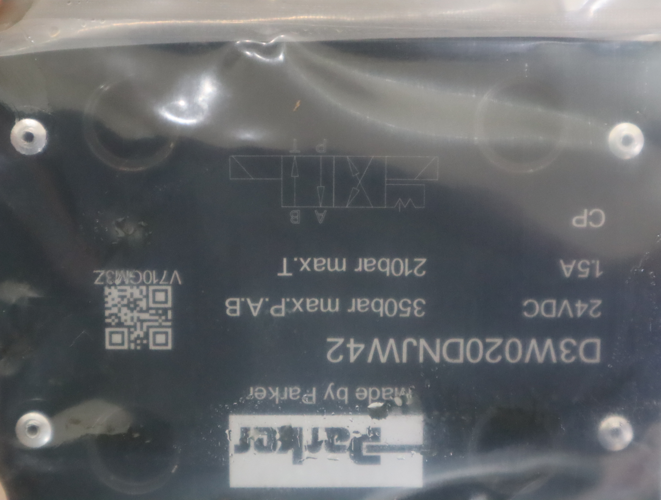 SD3W020DNJW 美国派克PARKER电磁阀 D3W020DNJW42 