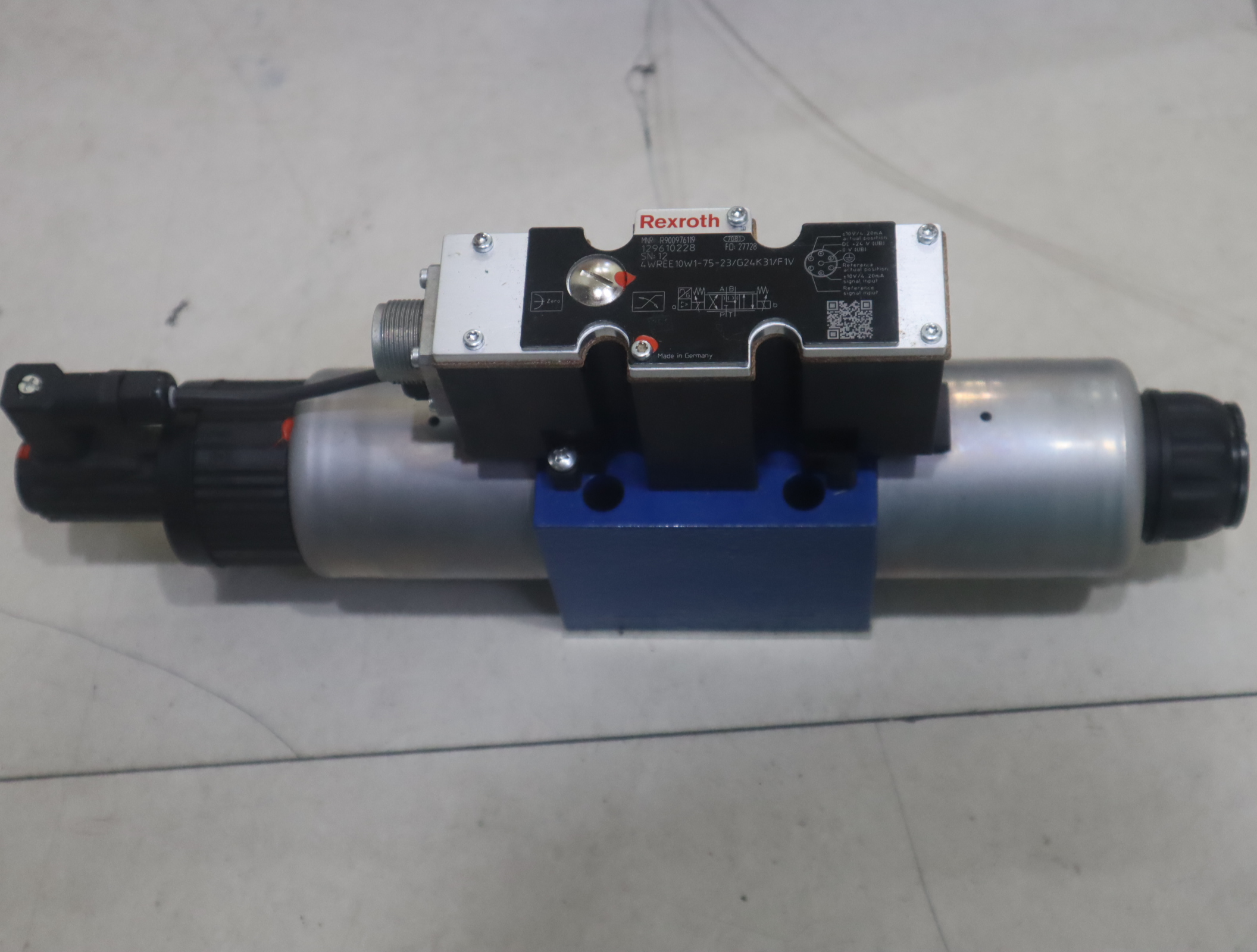 4WREE10W1-75-20/G24K31/F1V R900976119 德国力士乐REXROTH比例阀