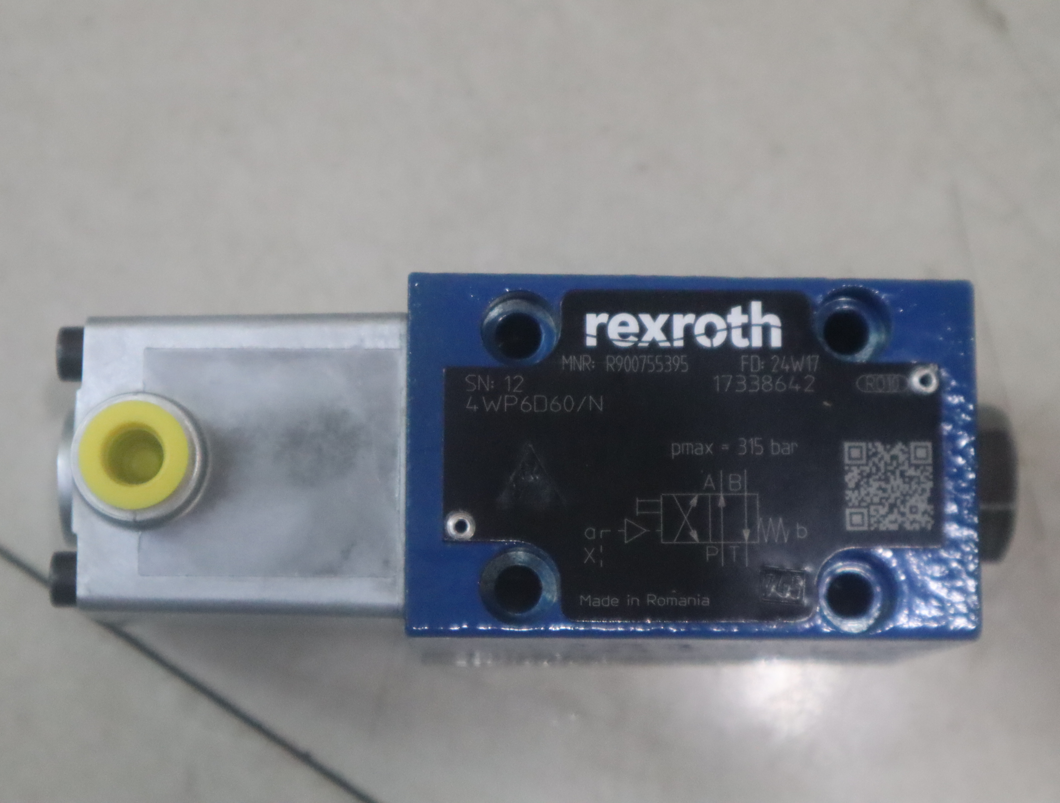 4WP6D60/N R900755395 德国力士乐REXROTH气控阀4WP6D6X/N