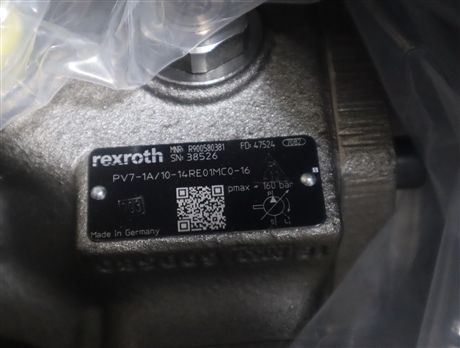 PV7-1X/10-14RE01MC0-16 R900580381 力士乐REXROTH叶片泵