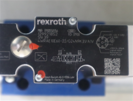 4WRAE10E60-23/G24N9K31/A1V R900558356 德国力士乐REXROTH比例阀