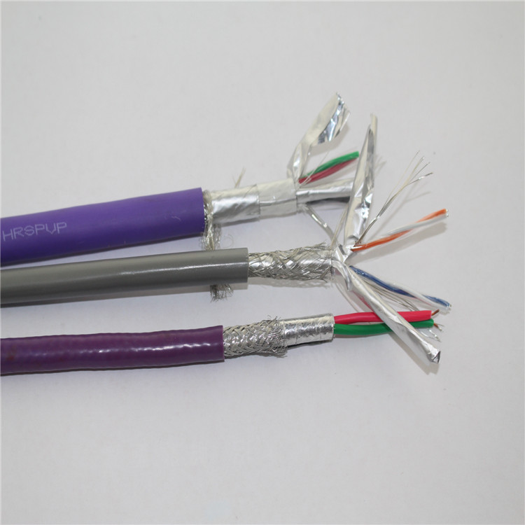MODBUS-DP2*0.75紫色护套通讯信号数据电缆按需定制