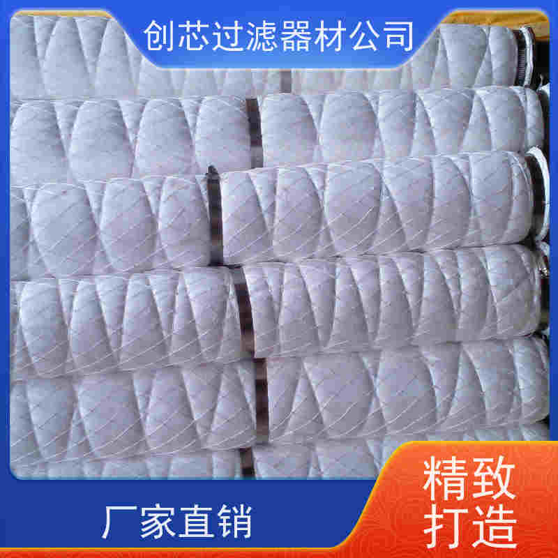 畅迪 透气量大 六耳卡盘快拆式除尘滤芯 过滤材料可选 胶头下装式