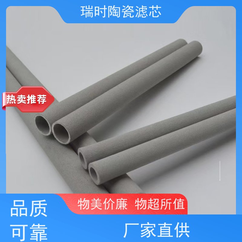 精【陶瓷烧结滤芯】瑞时精密陶瓷滤膜 实验室级烧结净化组件