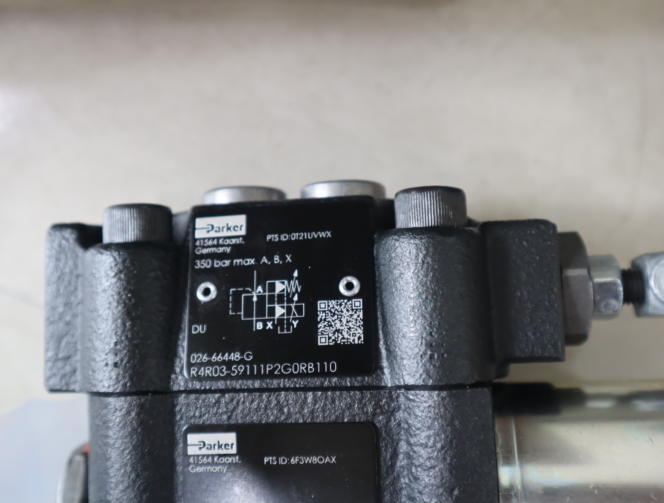 026-66448-G R4R03-59111P2G0RB110 美国派克PARKER溢流阀