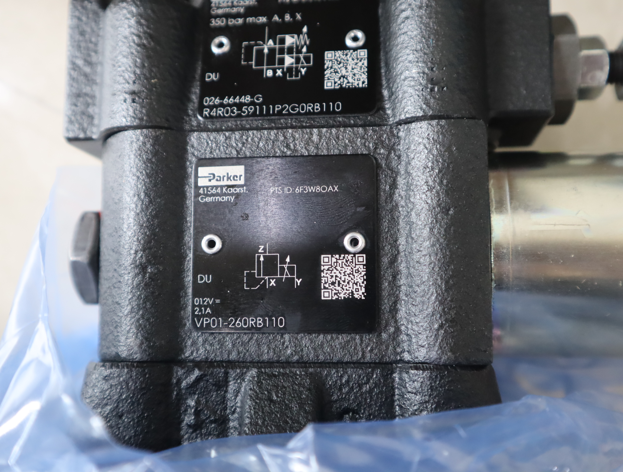 026-66448-G R4R03-59111P2G0RB110 美国派克PARKER溢流阀