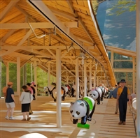 长基游乐景区熊猫上山游乐项目