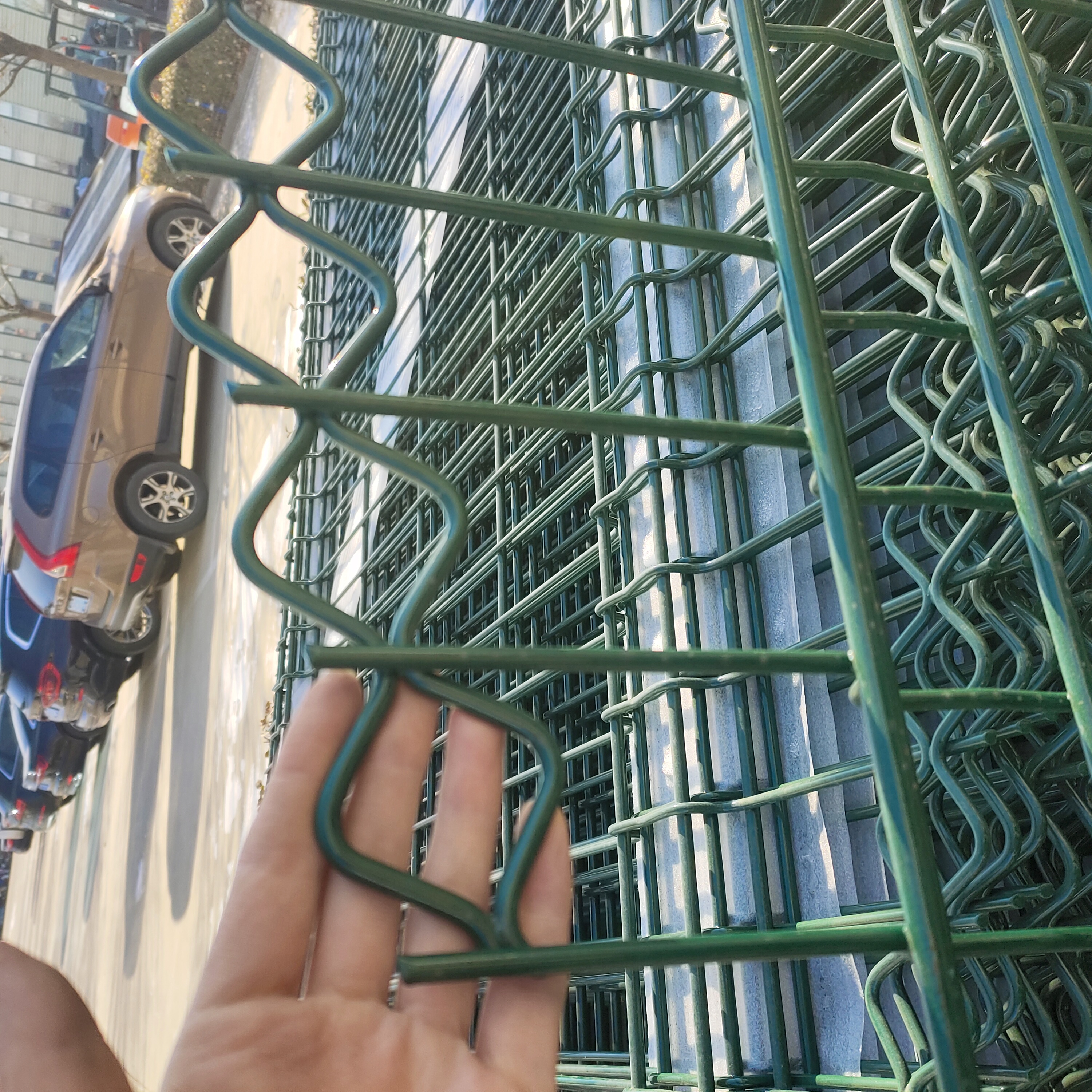 昌民丝网专业生产1.8X3.0M铁路围栏网 护栏网 隔离栅