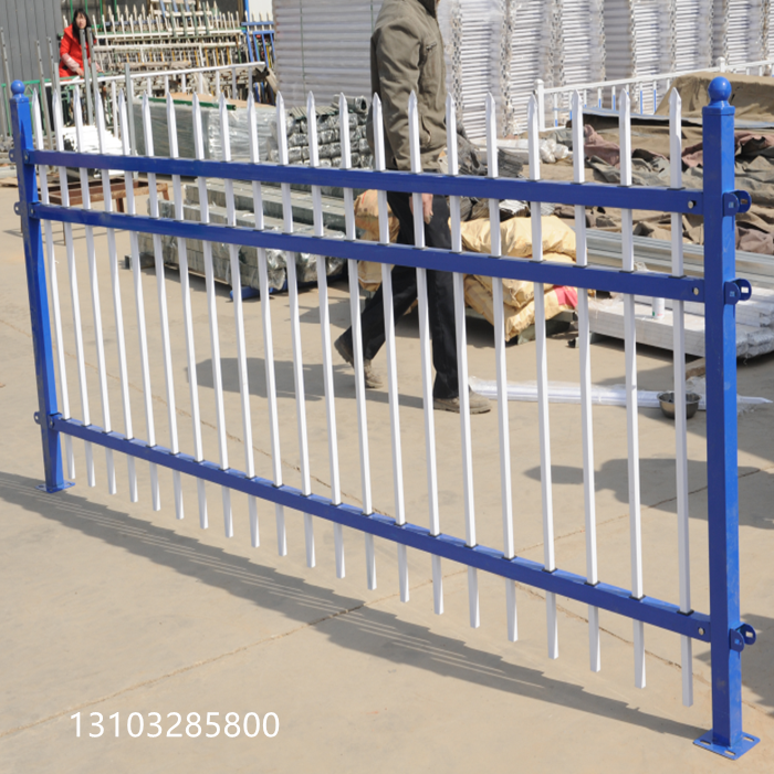 方管焊接铁艺栏杆围栏网 庭院安全栏 量大可以加工定制