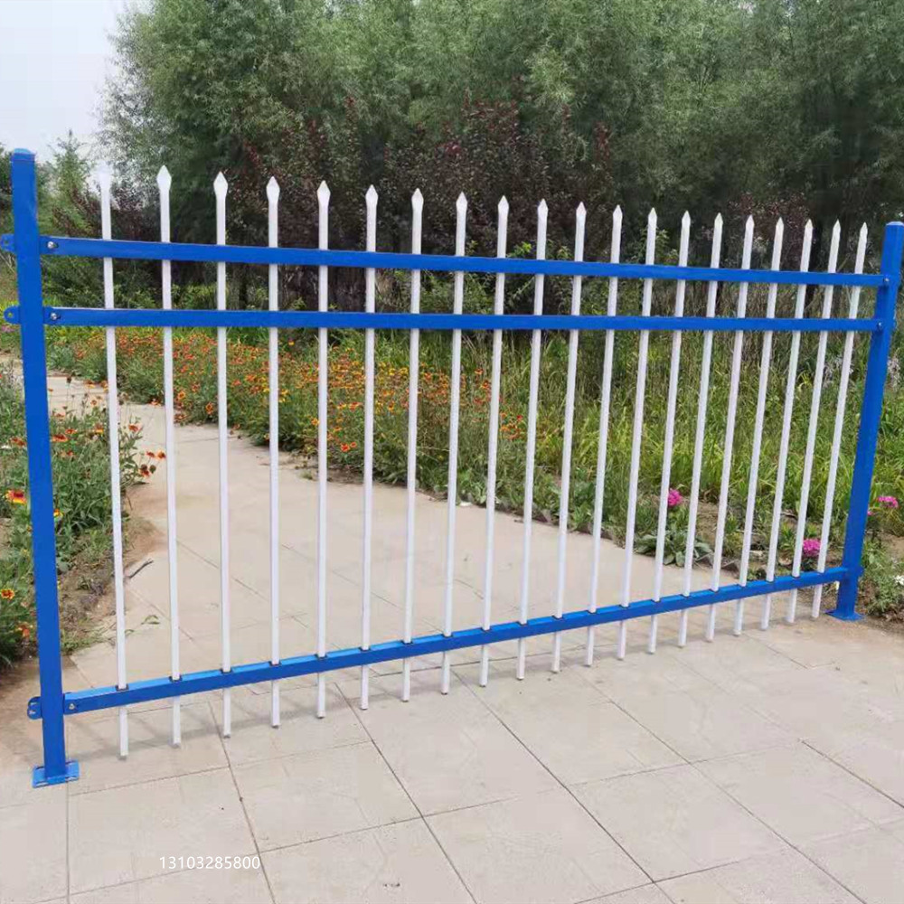 厂区公园绿化带铁艺护栏网焊接成品 简易安装