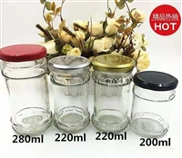 玻璃瓶厂家加工定制玻璃酱菜瓶