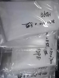 十万级无尘车间低密度LDPE袋单层8c微生物检测灭菌高压pe方体袋