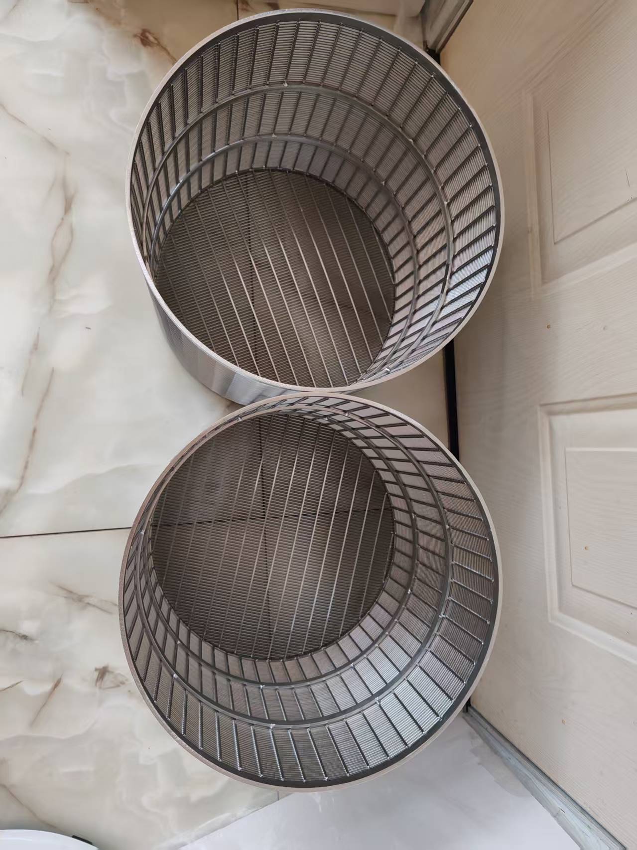 国海 碳钢不锈钢DN350蓝式过滤器 循环水自动压差过滤装置