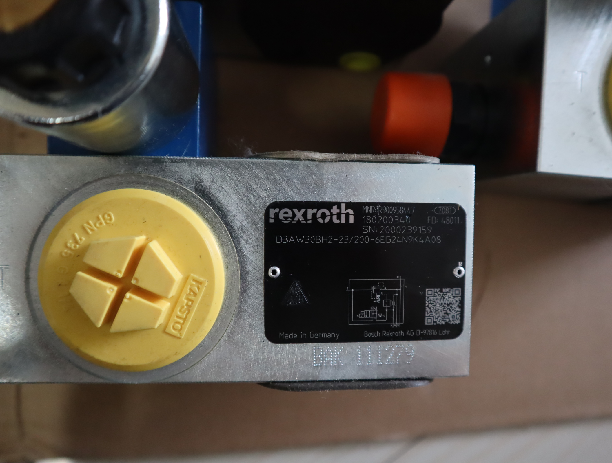 DBAW30BH2-23/200-6EG24N9K4A08 R900958447 力士乐