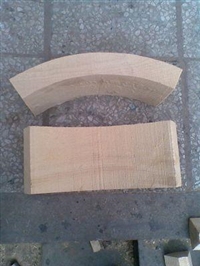 子骞管道木托 镀锌管管托 橡塑垫块