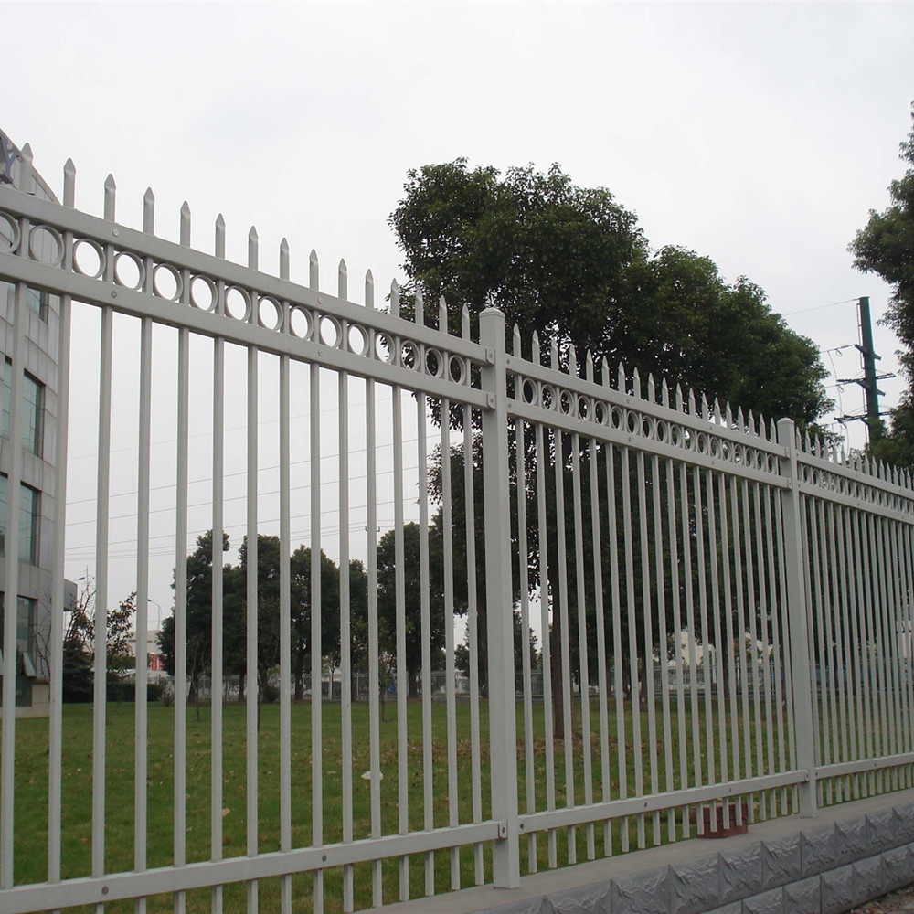 现货高端围墙锌钢栅栏网 可以接受定制 便捷物流