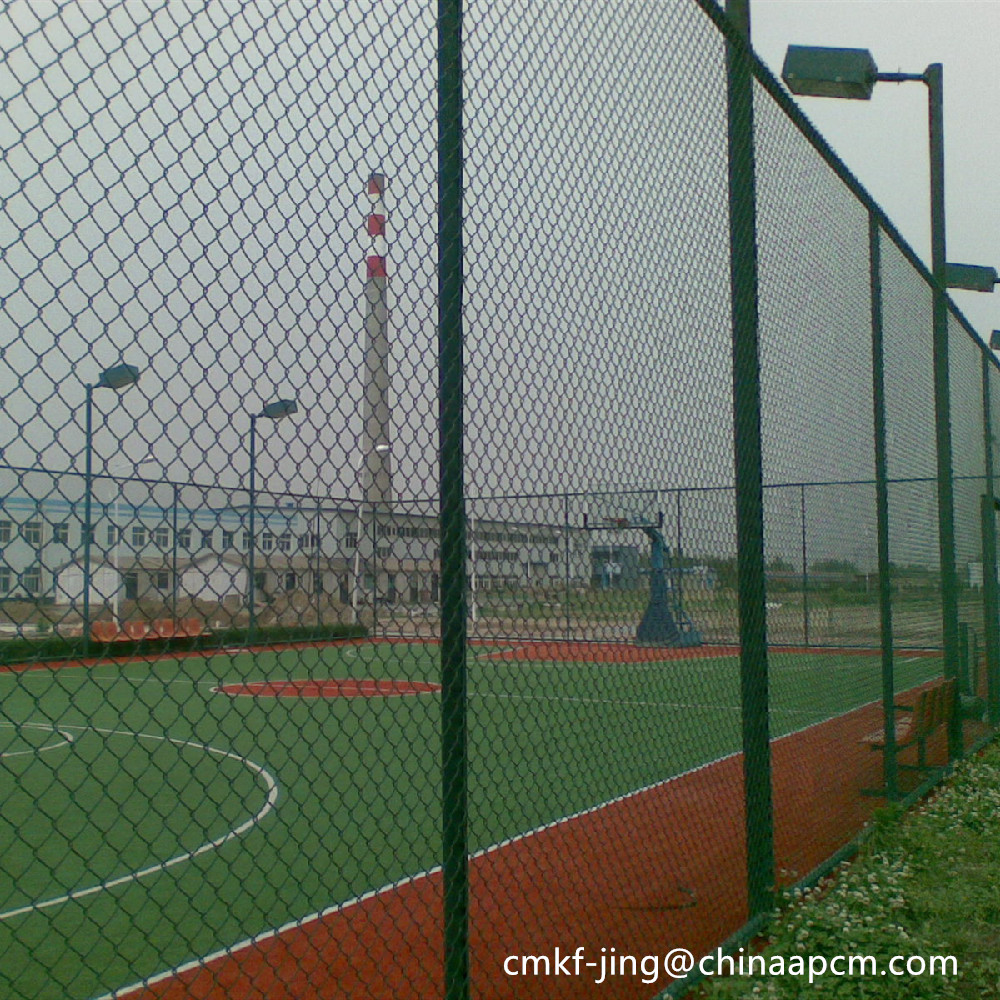 昌民丝网生产运动场围栏网 勾花安全网 校园篮球场 足球场用